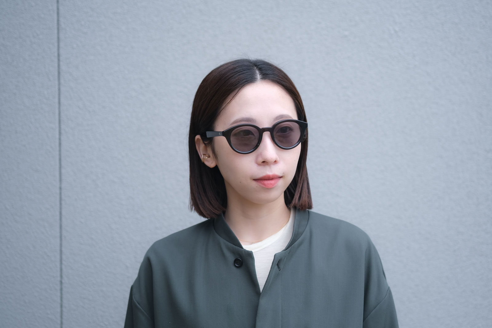 HibiMegane ONLINE SHOP | BLANC.. ブラン［BE019 C.BLK/S.GRY 48□23