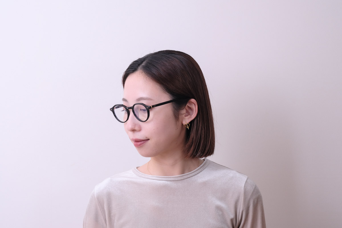 HibiMegane ONLINE SHOP | ayame アヤメ［SPIKE BK 47□22］メガネ