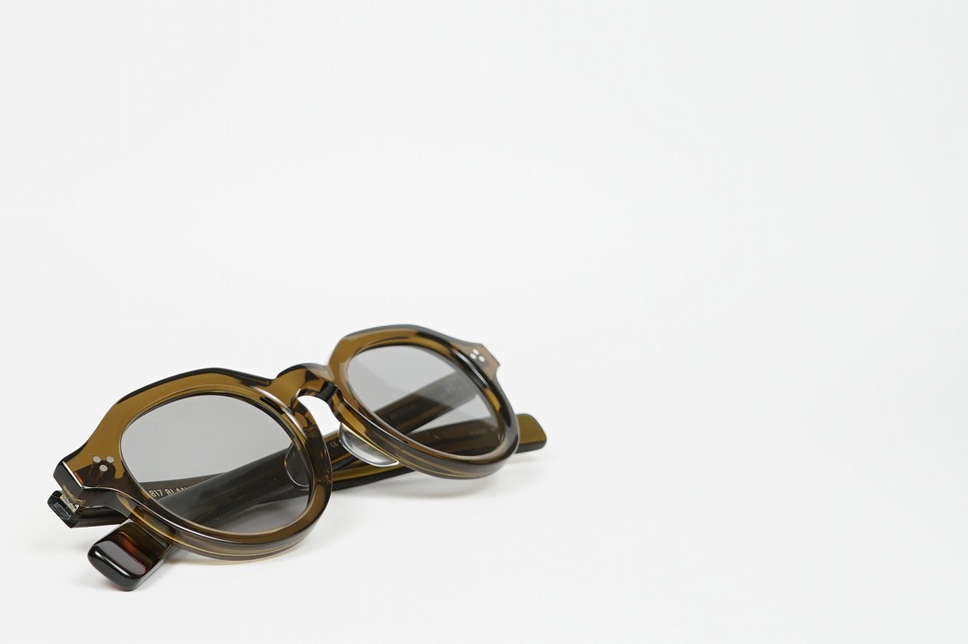 HibiMegane ONLINE SHOP | BLANC.. ブラン［BE009 VINTAGE OLIVE/M.GRY