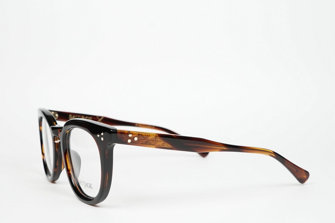 HibiMegane ONLINE SHOP | SAUVAGE サバージュ［CREATEUR Deep Brown 46.8□24.2］メガネ